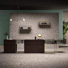 Keralite Pietra D Iseo 120x260x0,65 Ceppo Naturale