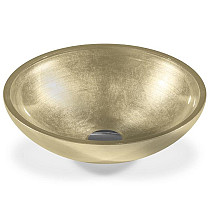 Waskom Rond 40x40x17cm Goud