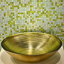 Waskom Rond 40x40x17cm Groen