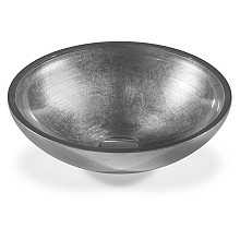 Waskom Rond 40x40x17cm Zwart-Antraciet