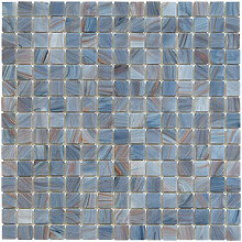 Amsterdam 32,2x32,2x0,4 Cyaan Golden Vein Glass Gold Serie Square