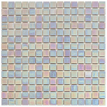 Amsterdam 32,2x32,2x0,4 Light Grey Pearl Glass Pearl Serie Square