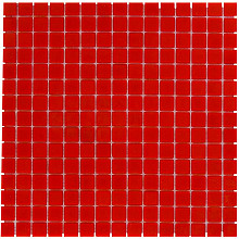 Amsterdam 32,2x32,2x0,4 Red Soft Grain Glass Basic Serie Square