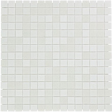 Amsterdam 32,2x32,2x0,4 White mix Soft Grain Glass Basic Serie Square