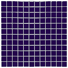 Barcelona 30x30x0,6 Dark Blue Glossy Porcelain Glazed Square