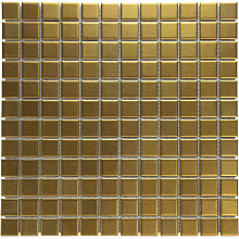 Barcelona 30x30x0,6 Gold Matt Metallic Porcelain Glazed Square