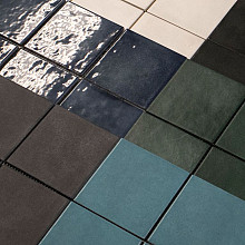 Kasba 29,7x29,7x0,65 Ocean Blue Glossy Porcelain Glazed Square