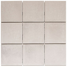 Kasba 29,7x29,7x0,65 White Glossy Porcelain Glazed Square