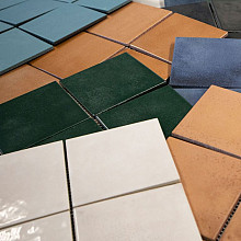 Kasba 29,7x29,7x0,65 White Glossy Porcelain Glazed Square