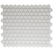 London 26x30x0,5 Super White R11 Porcelain Unglazed Hexagon