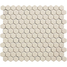 London 26x30x0,5 White R11 Porcelain Unglazed Hexagon