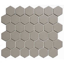 London 28,1x32,5x0,6 Grey R11 Porcelain Unglazed Hexagon