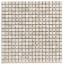 Natural Stone 30,2x30,2x0,7 Botticino Anticato Not impregnated Marble Square