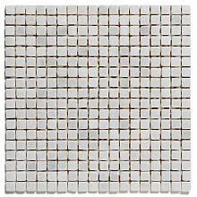 Natural Stone 30,2x30,2x0,7 Cararra Anticato Not impregnated Marble Square