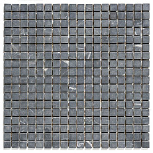 Natural Stone 30,2x30,2x0,7 Nero Anticato Not impregnated Marble Square