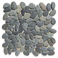 Natural Stone 30,5x30 Dark Grey Not impregnated River Stone River Pebbles