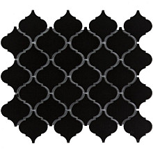 Paris 24,5x29,3x0,6 Black Glossy Porcelain Glazed Lantern