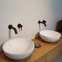 Paris 24,7x31,8x0,6 Extra White Glossy Porcelain Glazed Herringbone