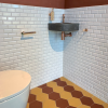 Paris 29,1x29,6x0,65 White Glossy Porcelain Glazed Rectangle