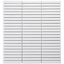 Sevilla 28,2x30,8x0,8 White Glossy Porcelain Glazed Mini Finger