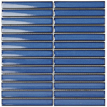 Sevilla 29,6x29,9x0,8 Jeans Blue Glossy Porcelain Glazed Finger