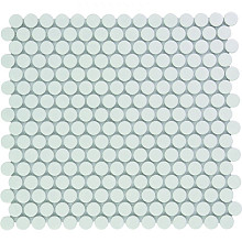 Venice – Pennyround 31,5x29,4x0,55 Extra White Glossy Porcelain Glazed Round