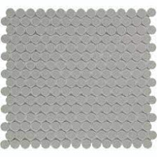 Venice – Pennyround 31,5x29,4x0,55 Grey Glossy Porcelain Glazed Round