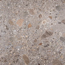 Composite 120x120x0,9 Brown Mat Terrazzo