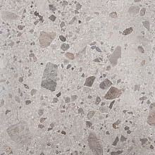 Composite 30x30x0,9 Grey Brown Mat Terrazzo