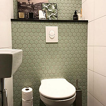 Keramische wandtegels - Hexagon