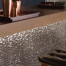 Dubai 33,3x100x0,92 Zilver wandtegel