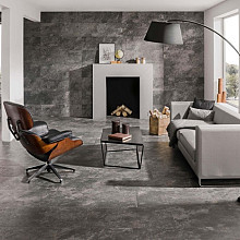 Image 40x80x1 Zilver vloertegel