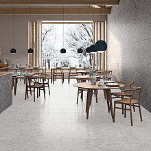 Kalksten 60x60x0,9 Snow Mat