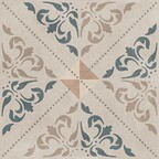 Patchy classic 02 20x20x0,9 antraciet, beige, bruin