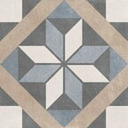 Patchy classic 04 20x20x0,9 antraciet, blauw, bruin