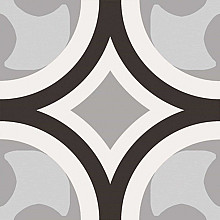 Patchy B&W 01 20x20x0,9 zwart