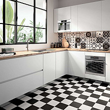 Patchy B&W 20x20x0,9 zwart