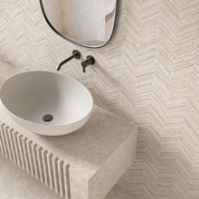 Monolith 60x120x0,9 Blanc Visgraat Decor