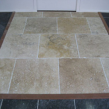 Travertin Scabas 60x60x1,5 Anticato Partij (ca. 46,44m²) OP=OP