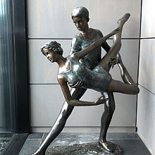 Beeld - Brons Ballerina koppel