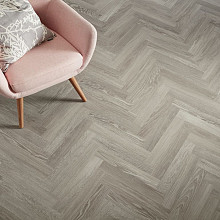 Rubens 7,6x45,7x0,2 Grey Limed Oak Herringbone