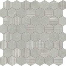 Europe 30x30x0,95 Mosaic Esagona Grigio