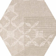 Fibre 25,5x29,4x0,95 Esagona Taupe Nat