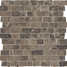 Unika Limestone 30x30x0,95 Ancient Mosaic Mini Block Chocolate Nat