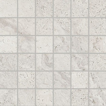 Unika Limestone 30x30x0,95 Minimal Mosaic Silver Nat