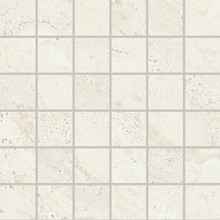 Unika Limestone 30x30x0,95 Minimal Mosaic White Nat