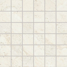 Unika Limestone 30x30x0,95 Minimal Mosaic White Nat