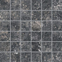 Unika 30x30x0,95 Belgium Antiek Mosaic Anthracite Nat