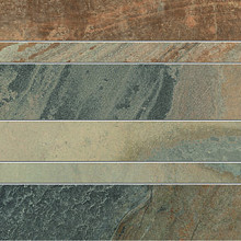 Canto Stone 30x60x0,95 Mosaic Listelli Slate Multicolor Ret