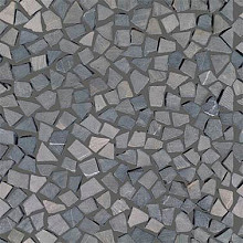 Mini 32x32x1 Broken Edge Negro Mos